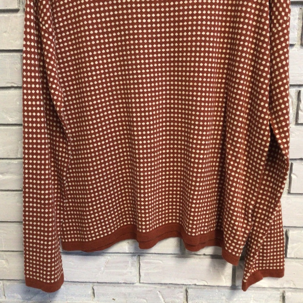 “NWT” TWO DANES COPENHAGEN 100% COTTON CREWNECK PULLOVER SWEATER SIZE LARGE - Picture 4 of 10
